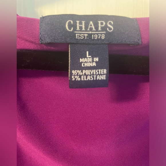 New with tags Chaps dress v neck color
AMETHYST - Picture 4 of 5